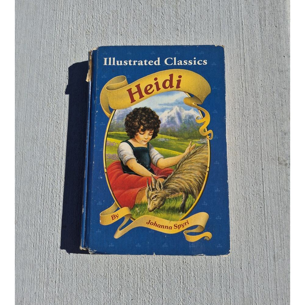 Great Illustrated Classics Ser.: Heidi by Johanna Spyri (1995, Hardcover)